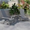 Flash Furniture Gray Side Table and 2 Folding Adirondack Chairs JJ-C14505-2-T14001-GY-GG - alternate 7
